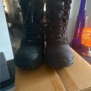 The North Face Kids Black Boots